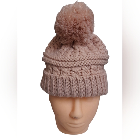 Max Studio - Blush Pink Winter Toque Hat - NWT - Picture 2 of 9
